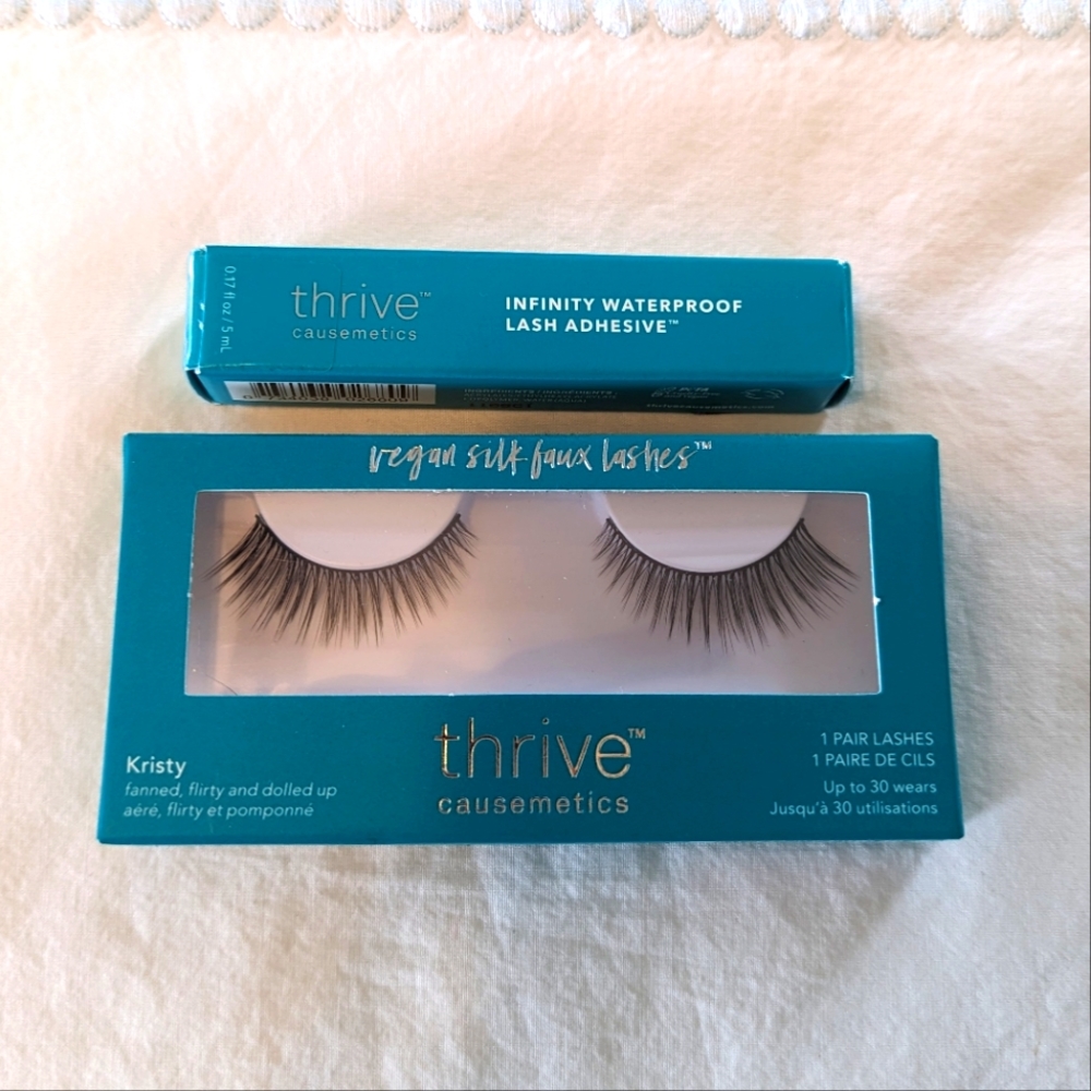 Thrive False Lashes and Adhesive in "Kristy" - NIB